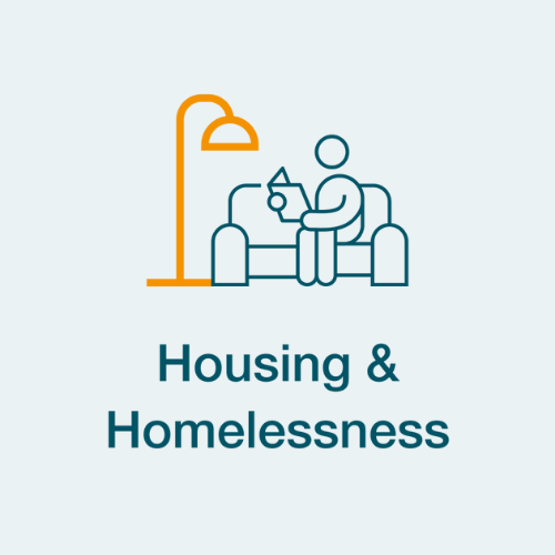 Housing & Homelessness, go to page 